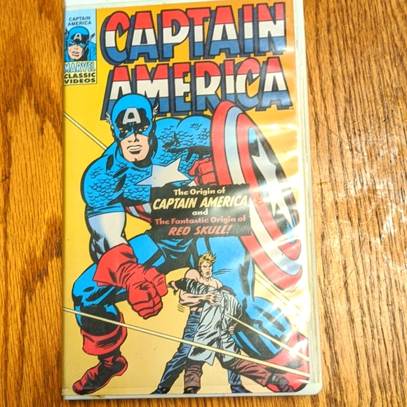 Captain America VHS childhood videos video - Picture 1 of 2